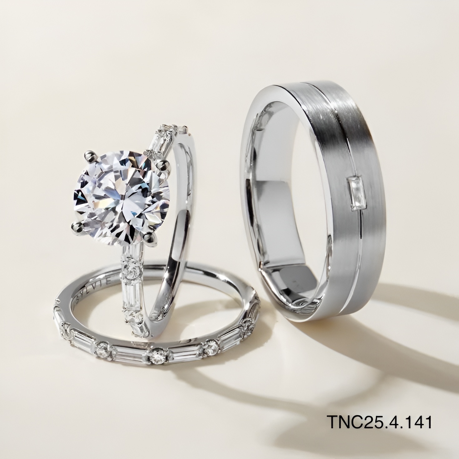 Top 10 mẫu nhẫn kỷ niệm cưới đẹp được yêu thích nhất hiện nay. Ảnh 5